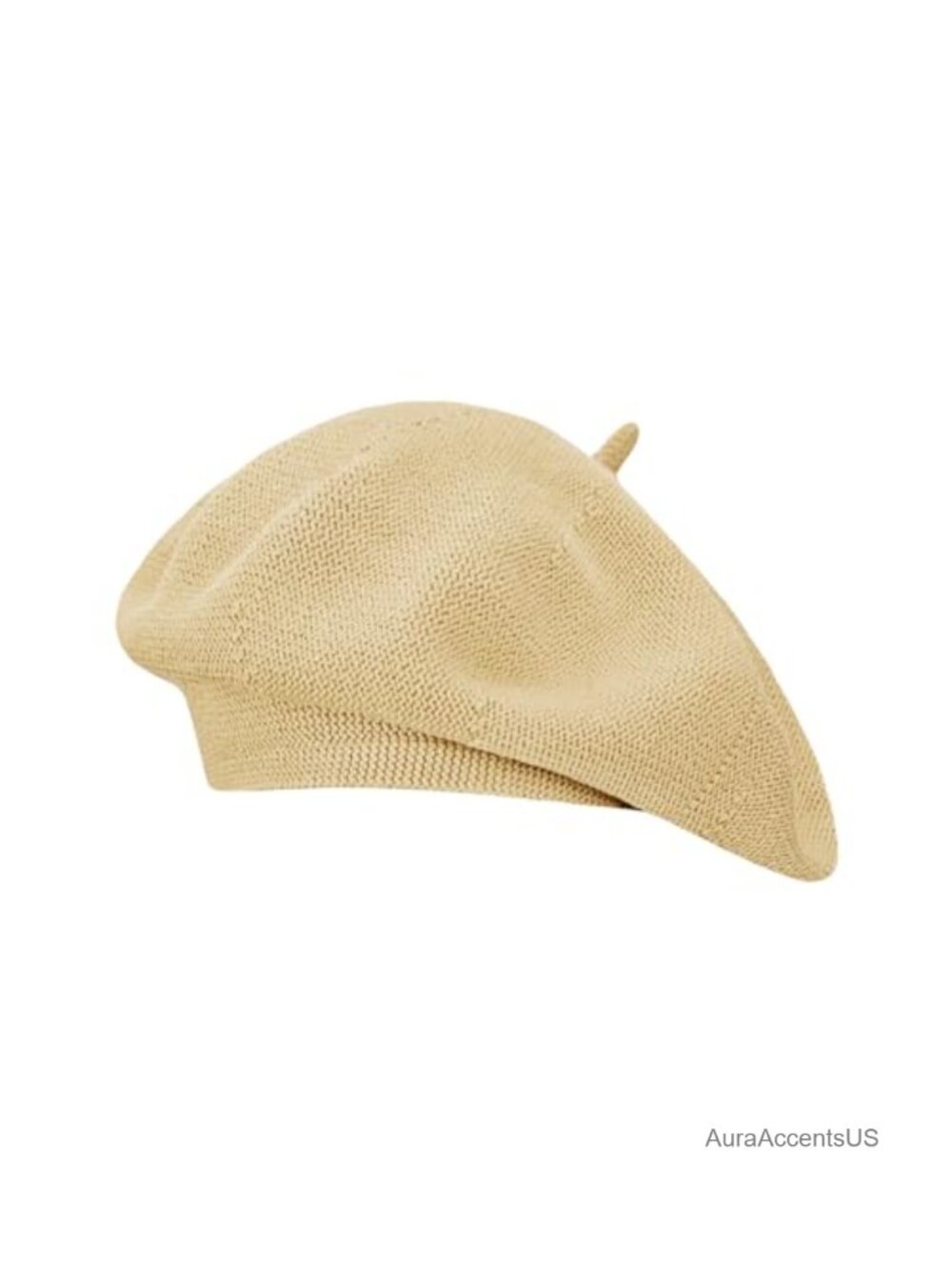 Knitted Slouchy Beret Hat for Women Lightweight Breathable French Style